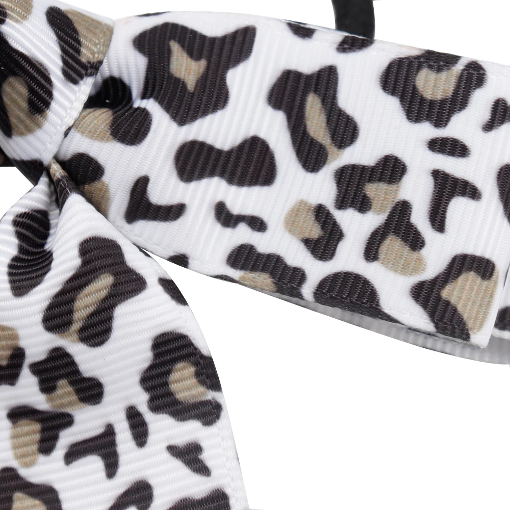Женская бархатная резинка для волос CN в Корейском стиле леопардовые эластичные