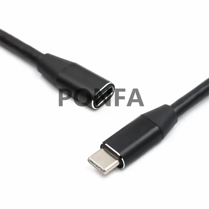 1 м usb type C Удлинительный кабель USB 3,1 Дата-видео кабель USB-C мужчин и женщин расширение провода УДЛИНИТЕЛЬ шнур разъем