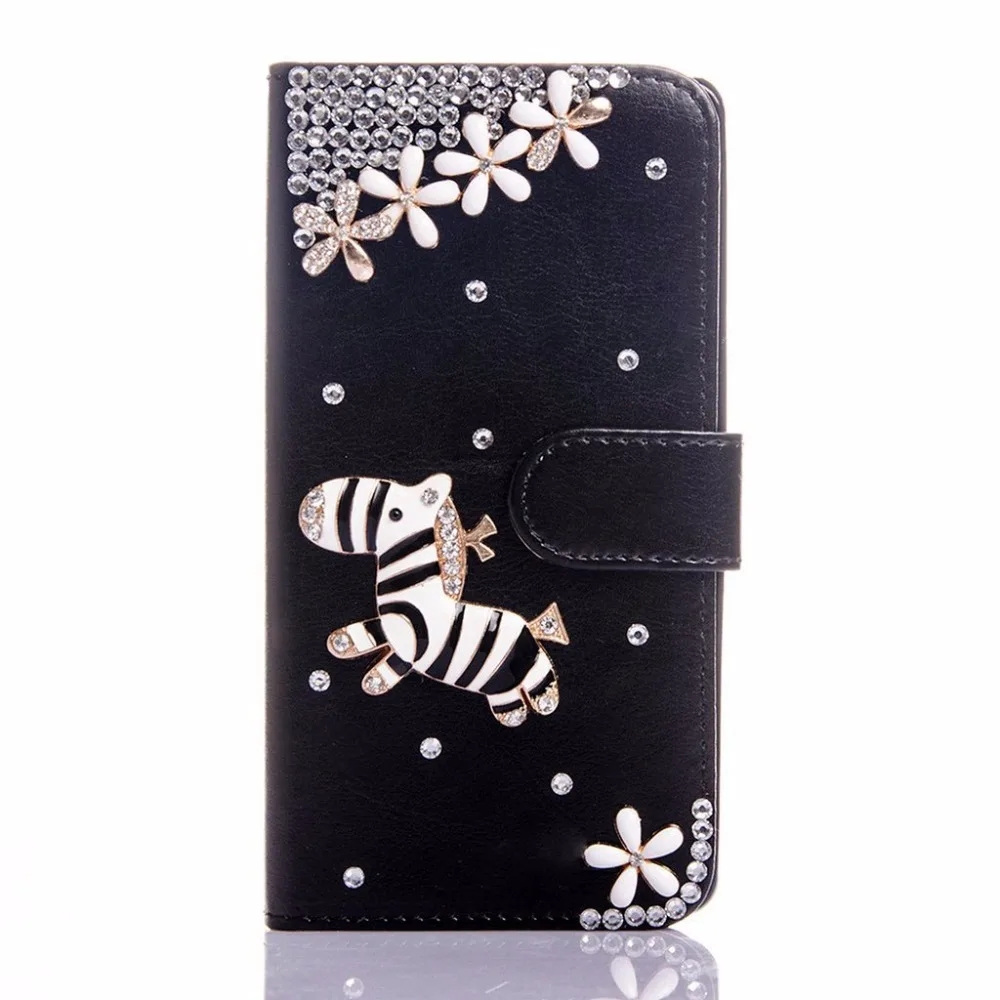 Ювелирное элегантные 3D со стразами Модный и красивый чехол для телефона из