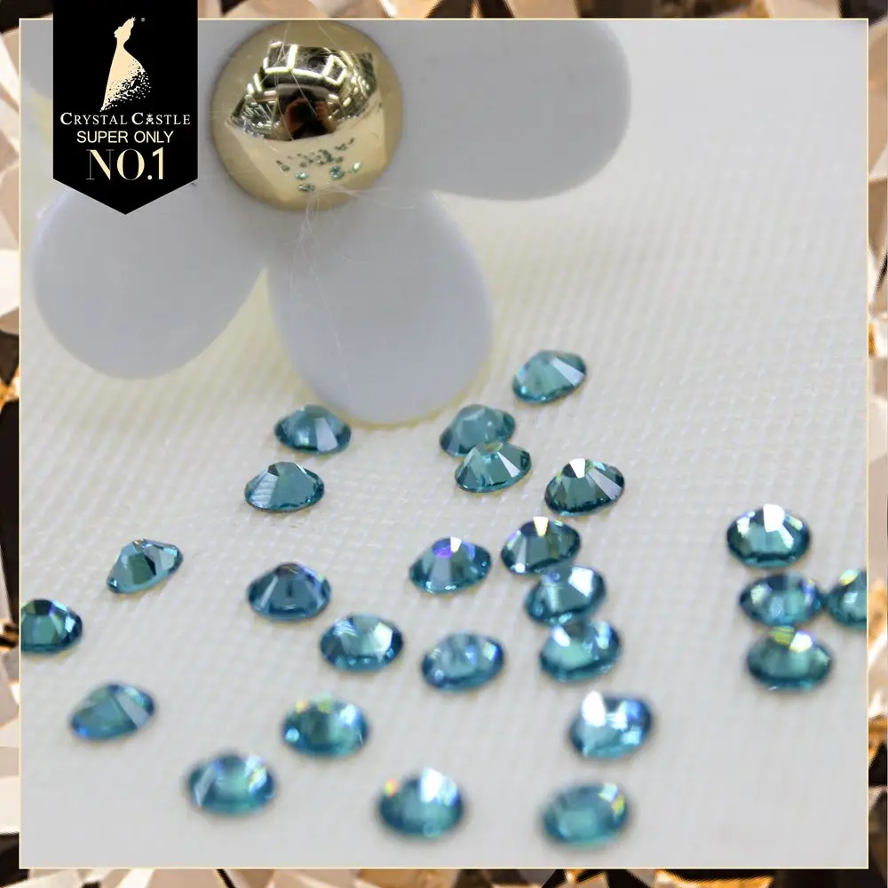 Хрустальный замок Лучший товар 5 А искусственный цвет кристалл стразы блестящая