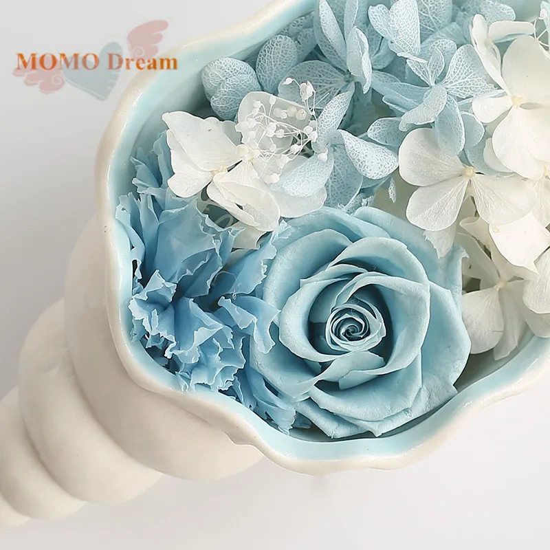 1 шт. Новое Поступление Раковины песни/синего Моря ветер украшения Дома Цветок