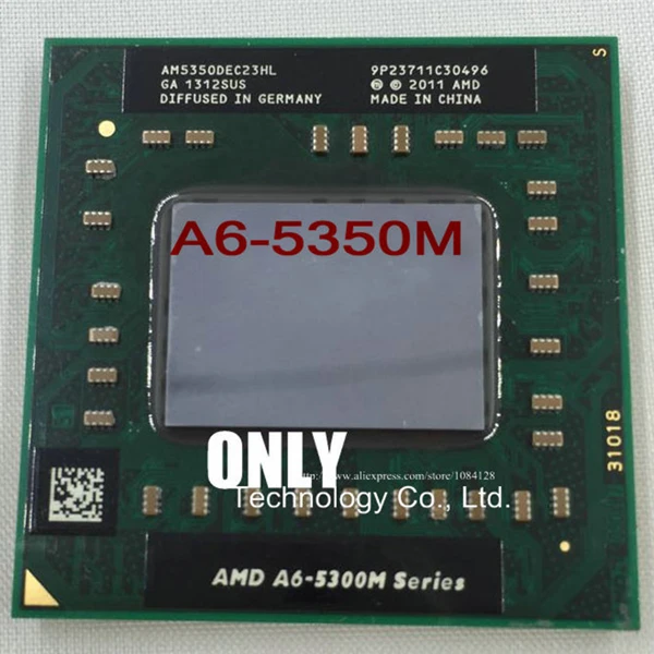 Процессор AMD A6 5350 M-5300 M 2,9 GHz двухъядерный процессор для ноутбука процессор AM 5350 разъем FS1 722 pin компьютер