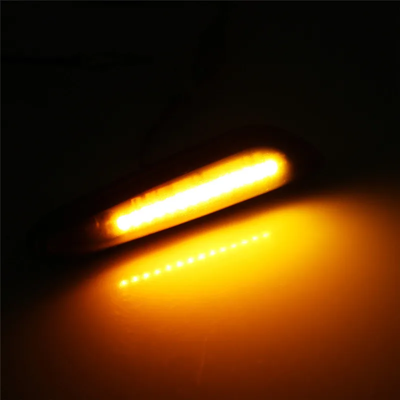 1 пара автомобильный Светодиодный Боковой габаритный фонарь повторитель сигнала