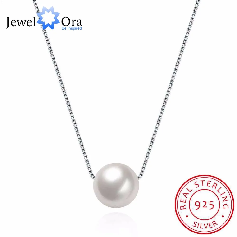 Цельное 925 пробы Серебряное ожерелье с цепочкой в коробке модные ожерелья