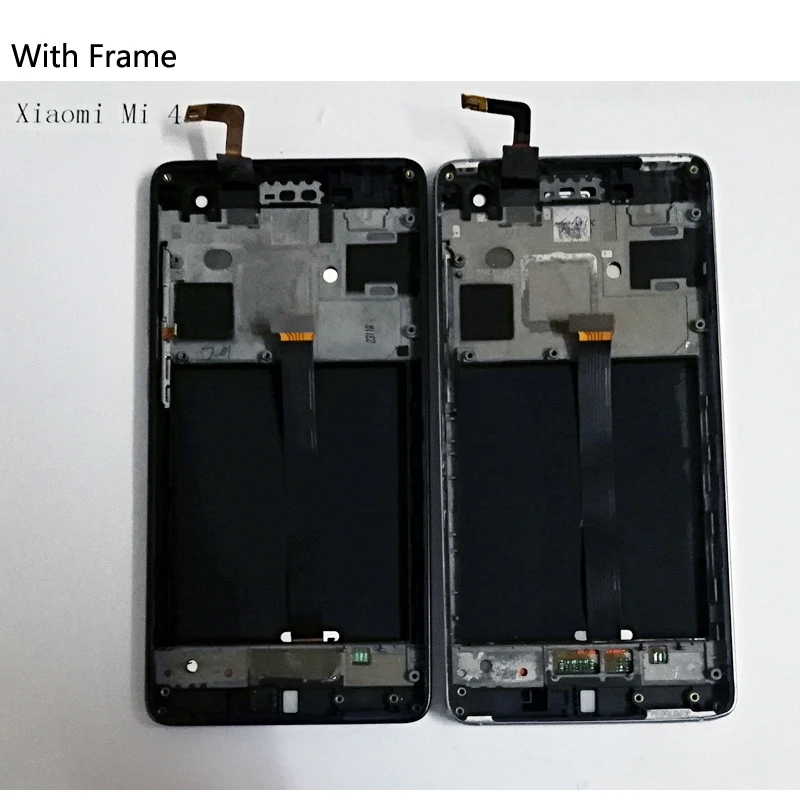 5 0 &quotОригинальный дисплей для XIAOMI Mi4 ЖК сенсорный экран с рамкой Xiaomi ЖК-дисплей Mi 4