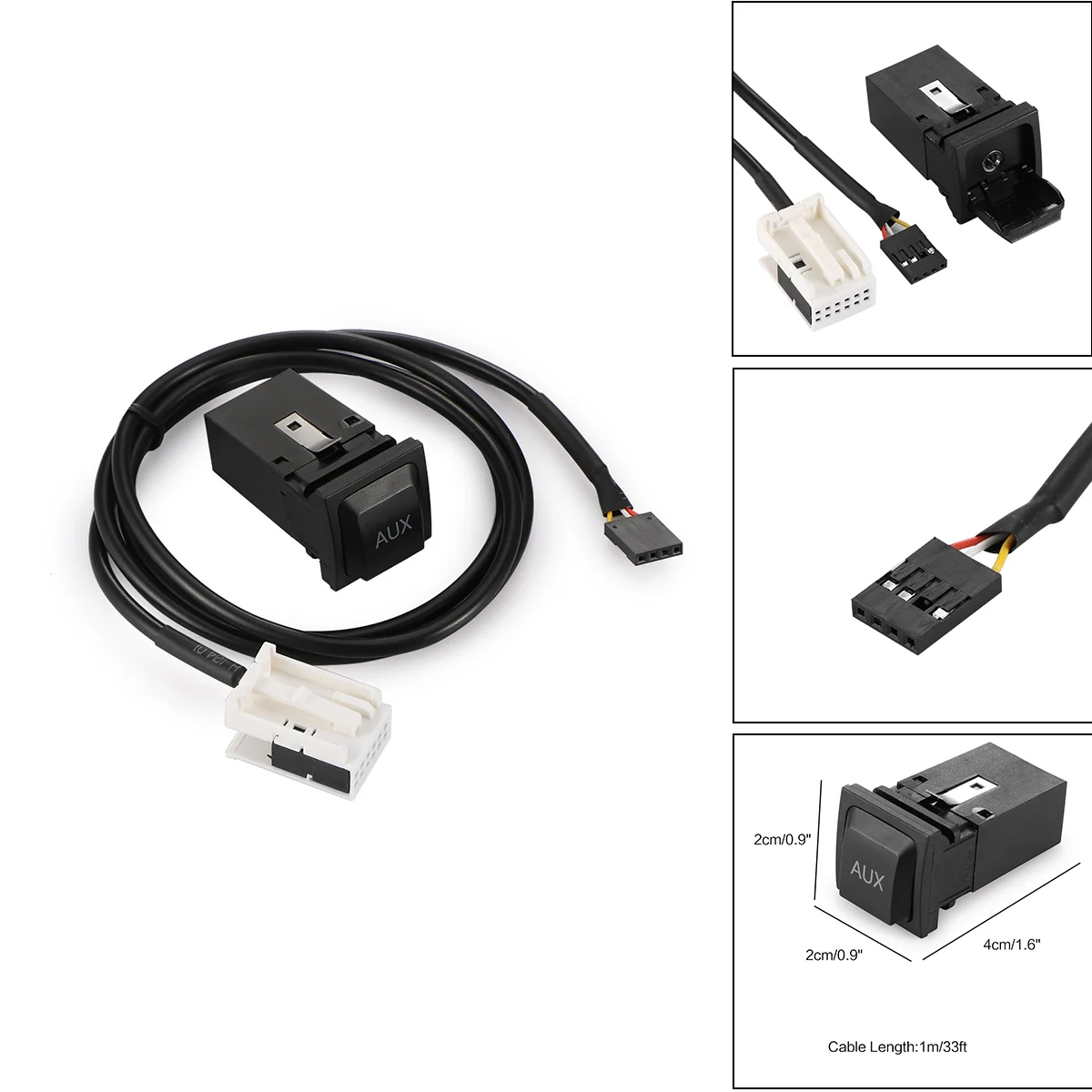 Автомобильный AUX USB переключатель кабельный жгут для RNS315 RCD510 Magotan L POLO Touran|aux usb|aux usb