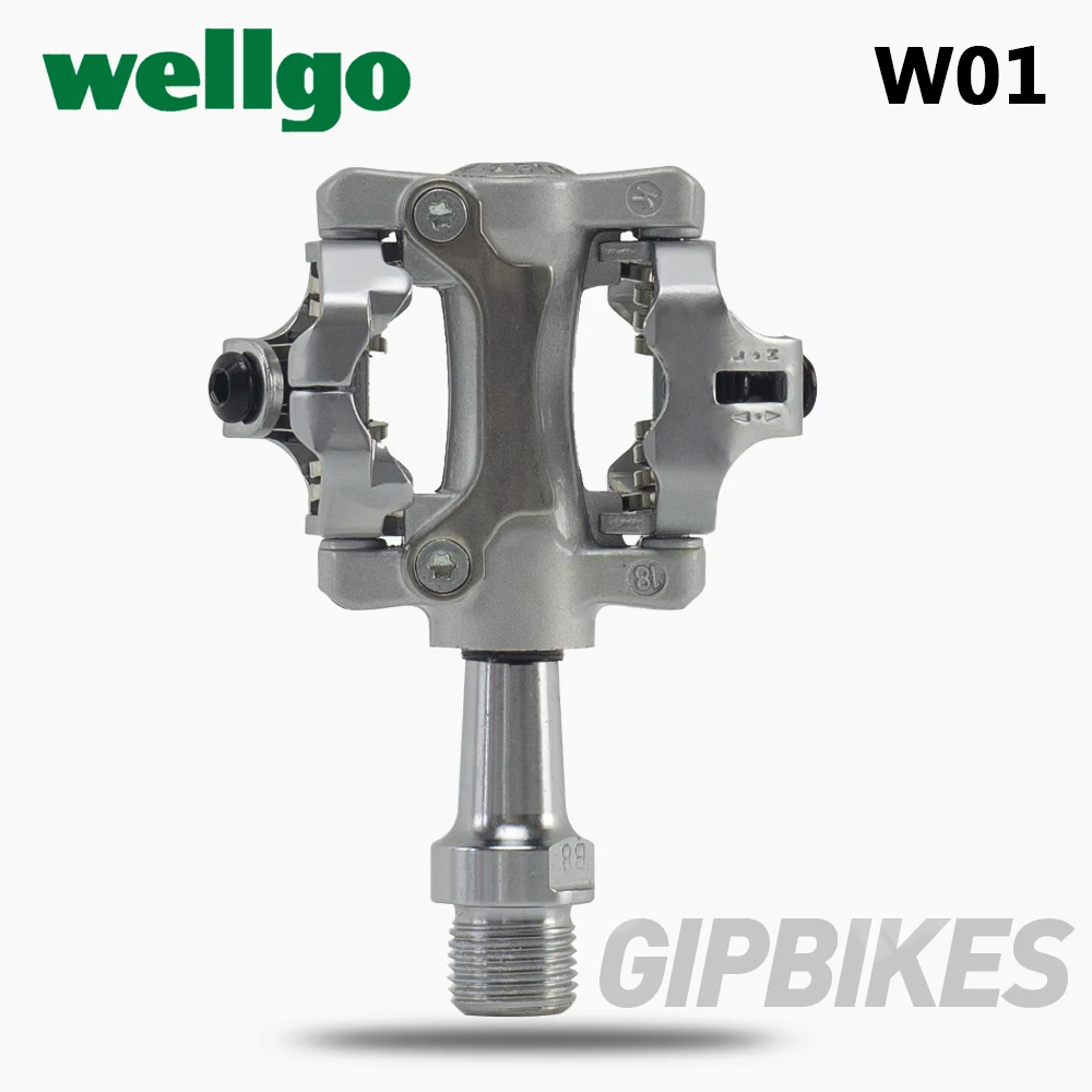 Wellgo W01 MTB дорожный велосипед плавный свет педали 9/16 &quot CR MO шпиндель герметичный