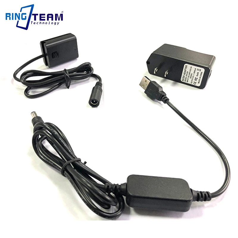 Мощность банк AC-PW20 кабель usb+ NP-FW50 манекен аккумулятор+ 15 W зарядное устройство для sony A7S2 A7S A7II A7R A7RII a7m2 A37 A6000 A6300 A6500 A7000