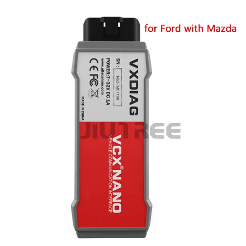 

VXDIAG VCX NANO 2 в 1 с USB/Wi-Fi для сканера Mazda IDS V112, ЭБУ, программирование, обнаружение неисправностей, USB OBD2, автомобильный адаптер