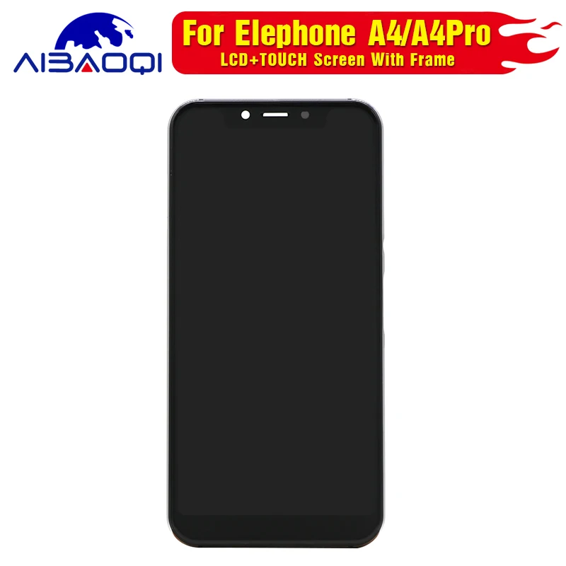 Новый оригинальный для Elephone A4/A4pro сенсорный экран ЖК дисплей дигитайзер сборка с