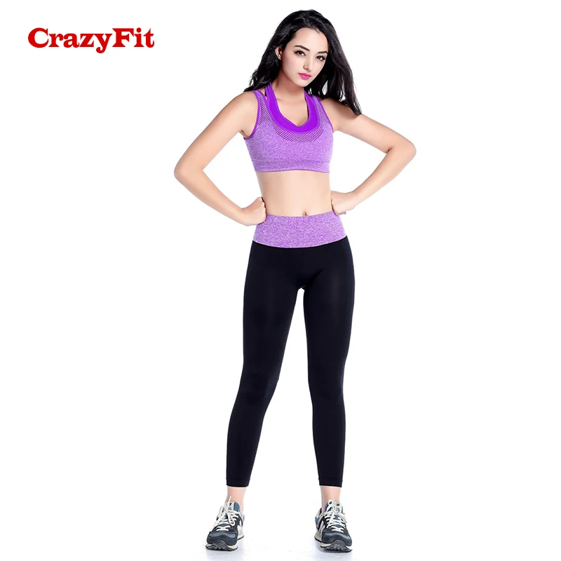 Женский спортивный костюм CrazyFit комплект одежды для фитнеса из 2 предметов 2018