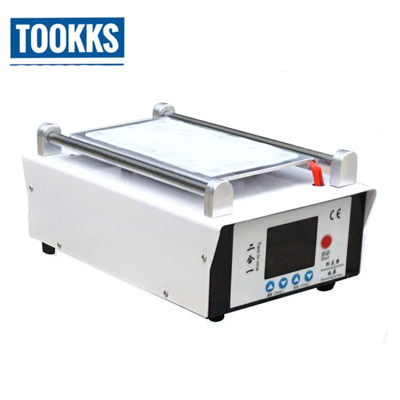 2019 Latest 7 Inch Build-In Vaccum Pump LCD Separator Touch Screen Glass Separating Machine Middle Frame Remover for LCD Repair