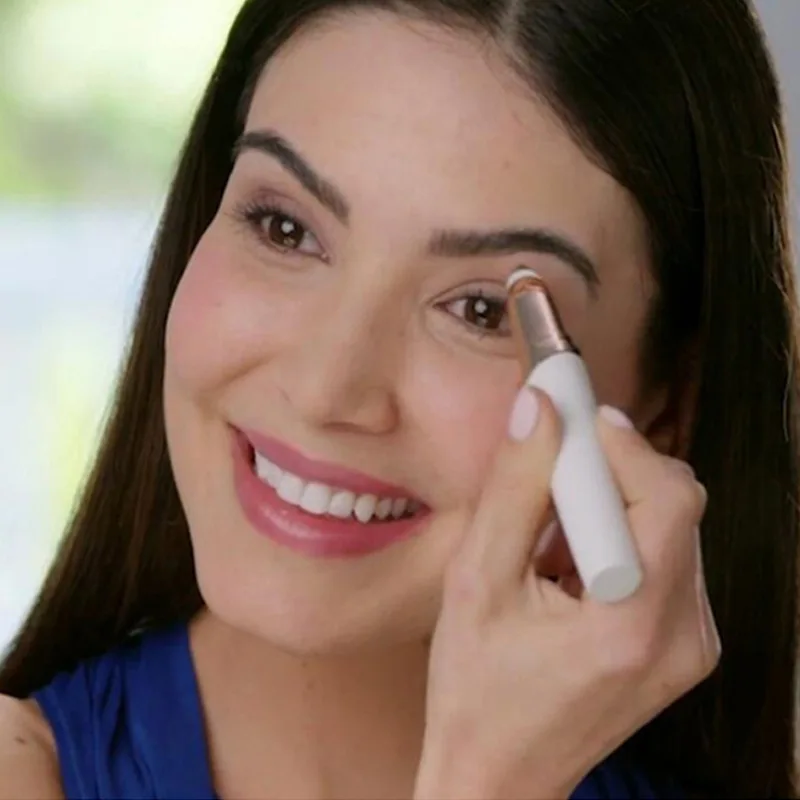 Electric Face Eyebrow Hair Remover Epilator Mini Shaver Razor Instant Painless Portable Shaving Trimmer | Красота и здоровье