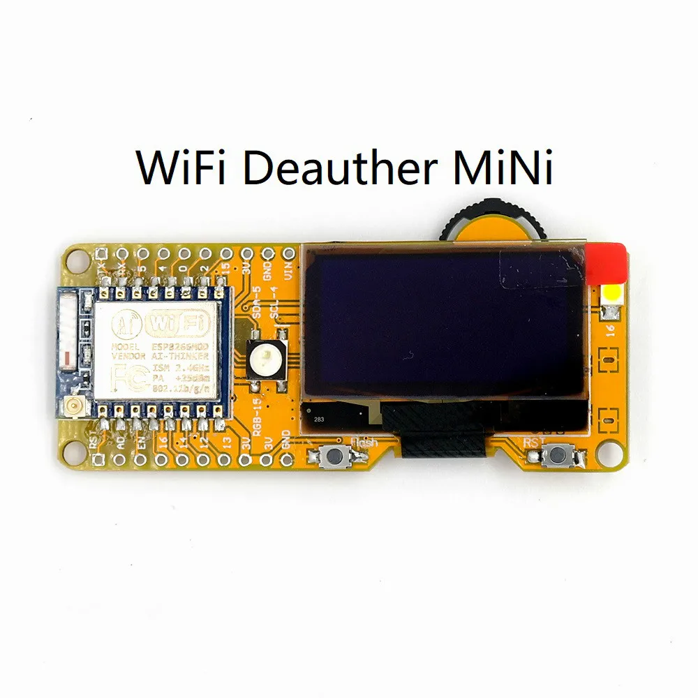 WiFi Deauther MiNi Attack/Test ESP8266 плата разработки с открытым исходным кодом|Запчасти для