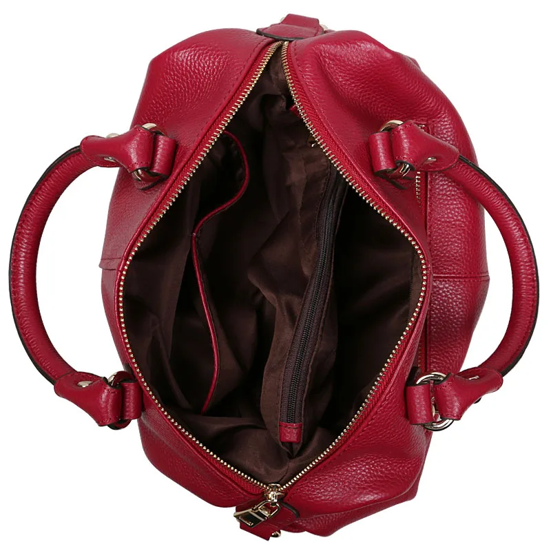 Модный дизайнерский первый слой из воловьей кожи сумка тоут натуральной сумки