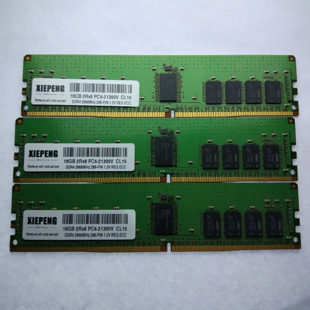 Серверная память Reg ECC Для iMac Pro MQ2Y2LL/A A1862 (EMC 3144) iMacPro1 1 ОЗУ 32 ГБ 2666 МГц 16 DDR4