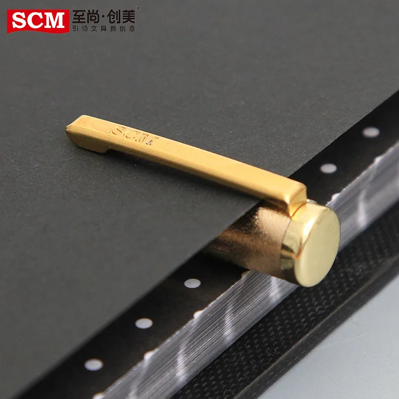 Специальное предложение SCM V119 металлическая гелевая ручка 0 5 мм матовая черная