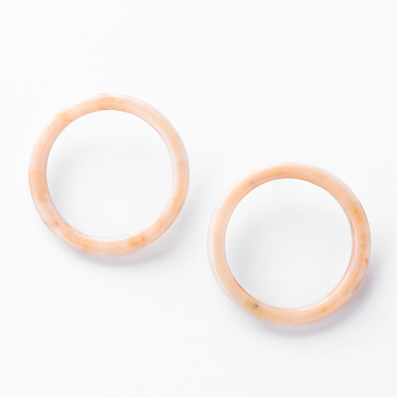 Big Round geometric Acrylic Stud Earrings For Women Acetate Bohemian Jewelry Accessories Pendientes Navidad 2019 | Украшения и