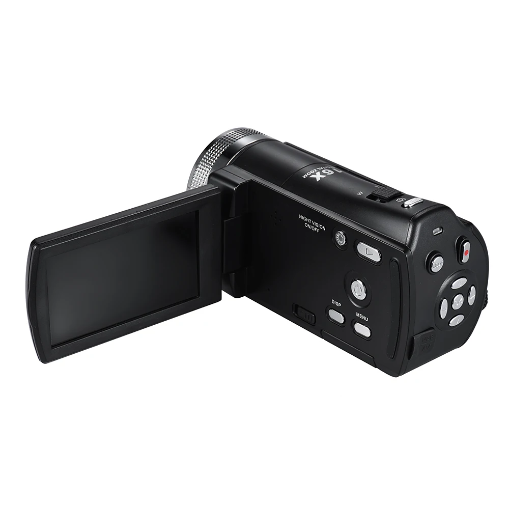 Видеокамера Andoer 1080P Full HD 16X с цифровым зумом автоматическая портативная
