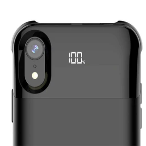 smart digital display battery case for iphone xr 11 11 pro 11 pro max battery case power case separate wireless charging free global shipping