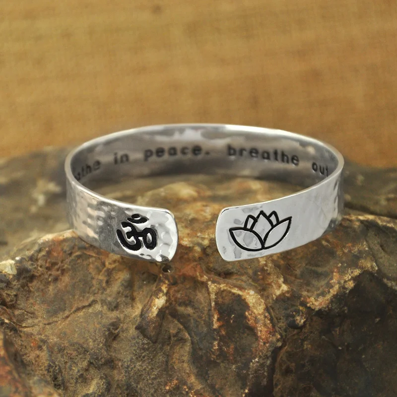 Браслет манжета на заказ браслет с секретными сообщениями ювелирные изделия для