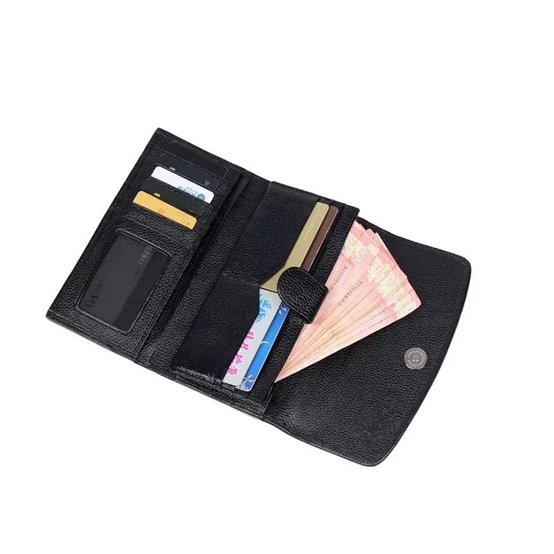 Женский Длинный кошелек из искусственной кожи с цветочным принтом|wallet card holder|purse