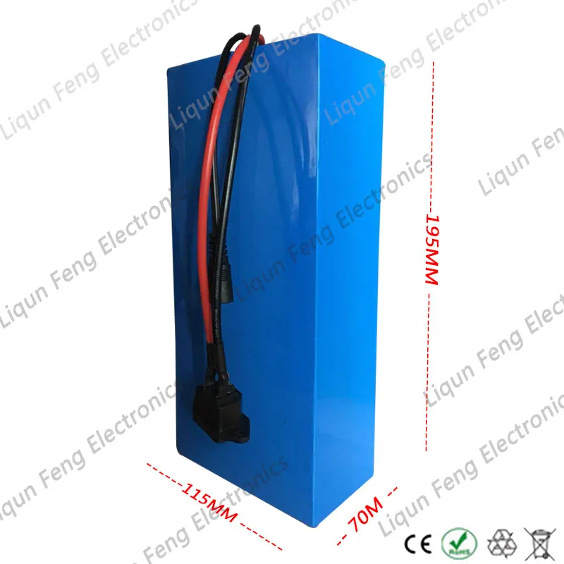Electric Bicycle 36V Battery 12AH 500W EBike with 42V 2A charger 15A BMS Lithium Scooter for a bike | Спорт и развлечения