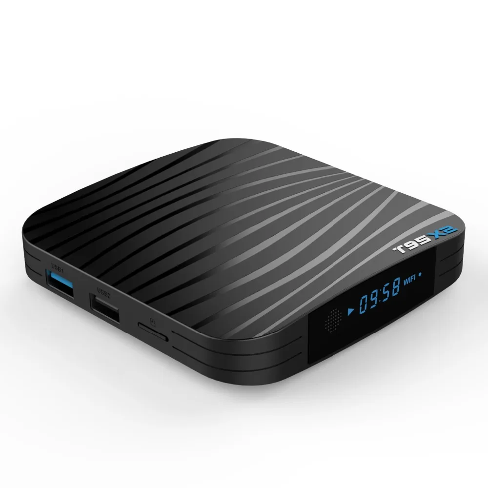 Оригинальный T95X2 Android TV box 8 1 S905X2 четырехъядерный cortex-A53 Davlin MP2 IPTV HDMI 2 USB 3 0 4k