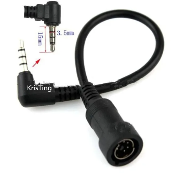 XQF последние 6-контактный Mini DIN разъем кабеля foryaesu Vertex радио VX-2R VX-5R с бесплатной