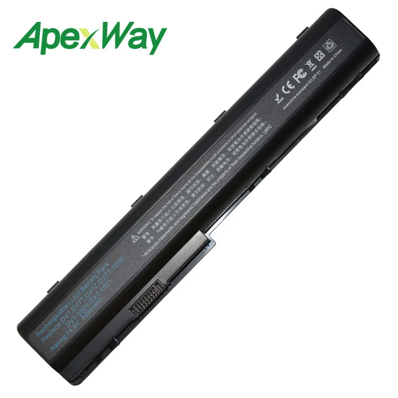 Аккумулятор для HP Pavilion DV7 14 4 В 4400 мА · ч DV8 464059 121 141 1 2 1|battery for hp|battery hp pavilion4400mah battery |