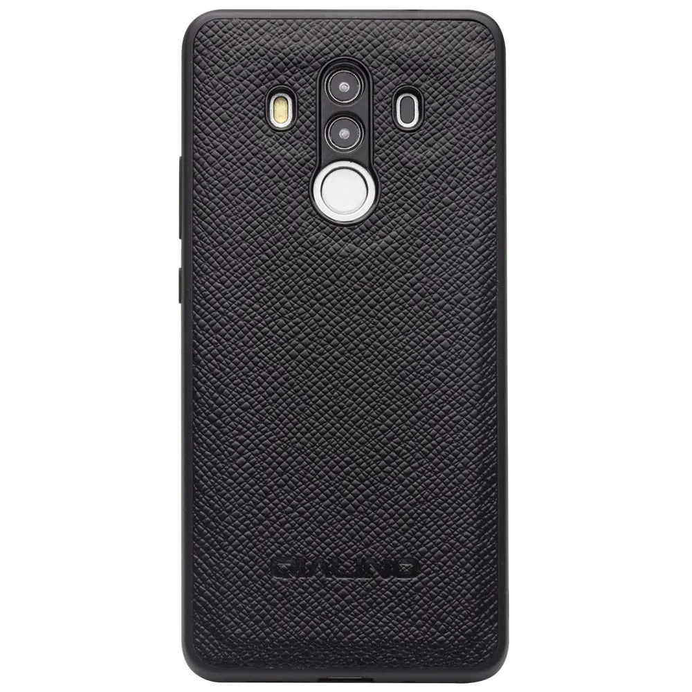 Чехол QIALINO из натуральной кожи с откидной крышкой для Huawei Mate 10 роскошные стенты