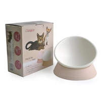 pet supplies new japanese cat bowl cute wind quality resin small dog ultra small dog cat tilting cat bowl at any angle pets and