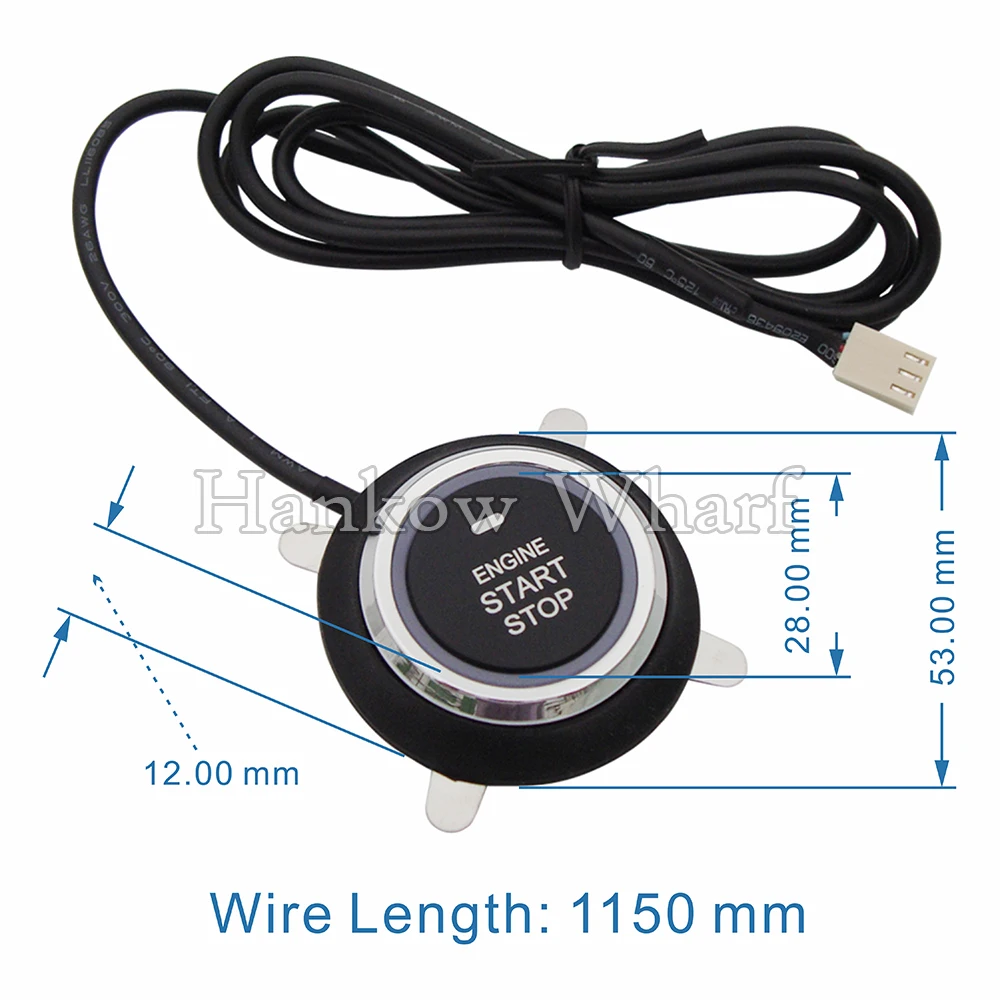 На складе В США и Австралии! автомобиль RFID Автомобильная Сигнализация Finger