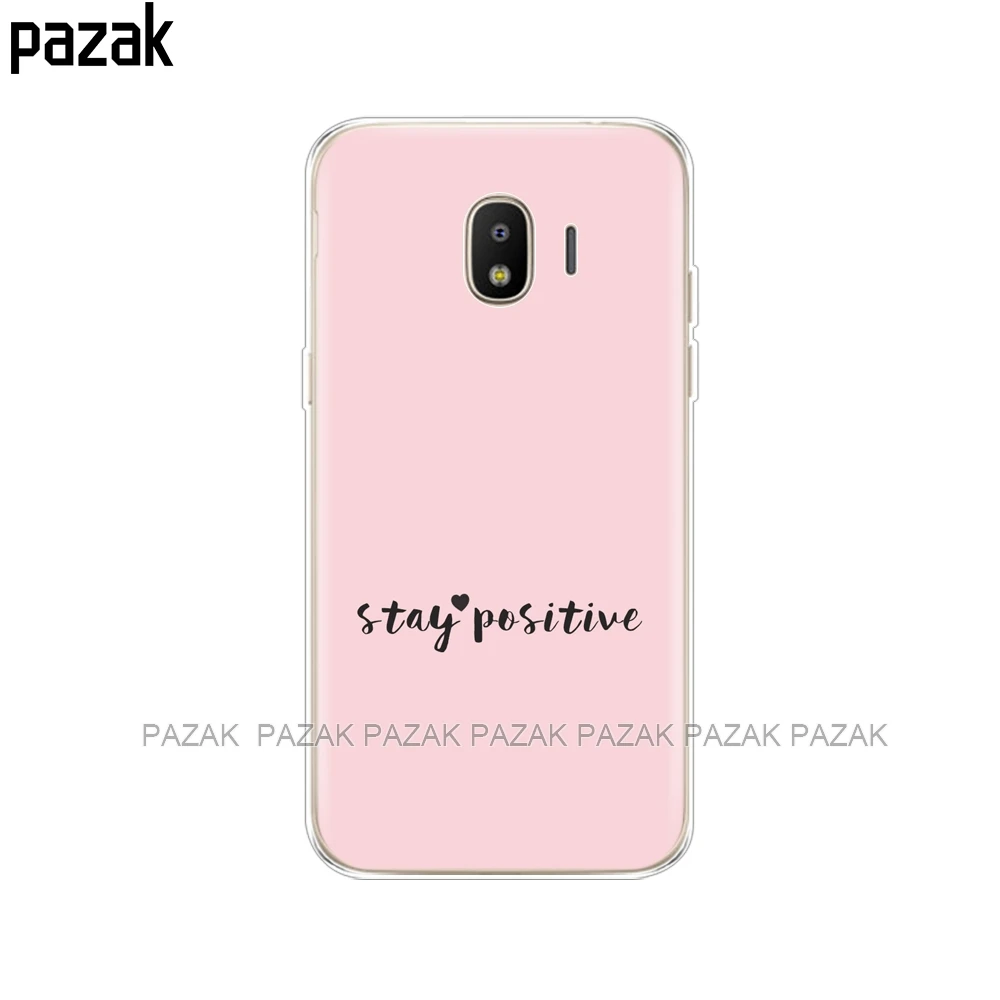 Силиконовый чехол для samsung Galaxy J4 чехол s Мягкий ТПУ задняя крышка Galaxy J4 EU J400F J400 телефон для samsung J4 чехол - Цвет: 34350