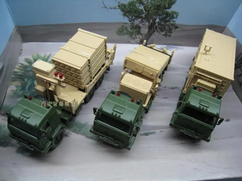 1/72 масштаб военная модель игрушки Израиль "Железный купол" Система обороны грузовик литой металлический автомобиль модель игрушки набор для коллекции, подарок