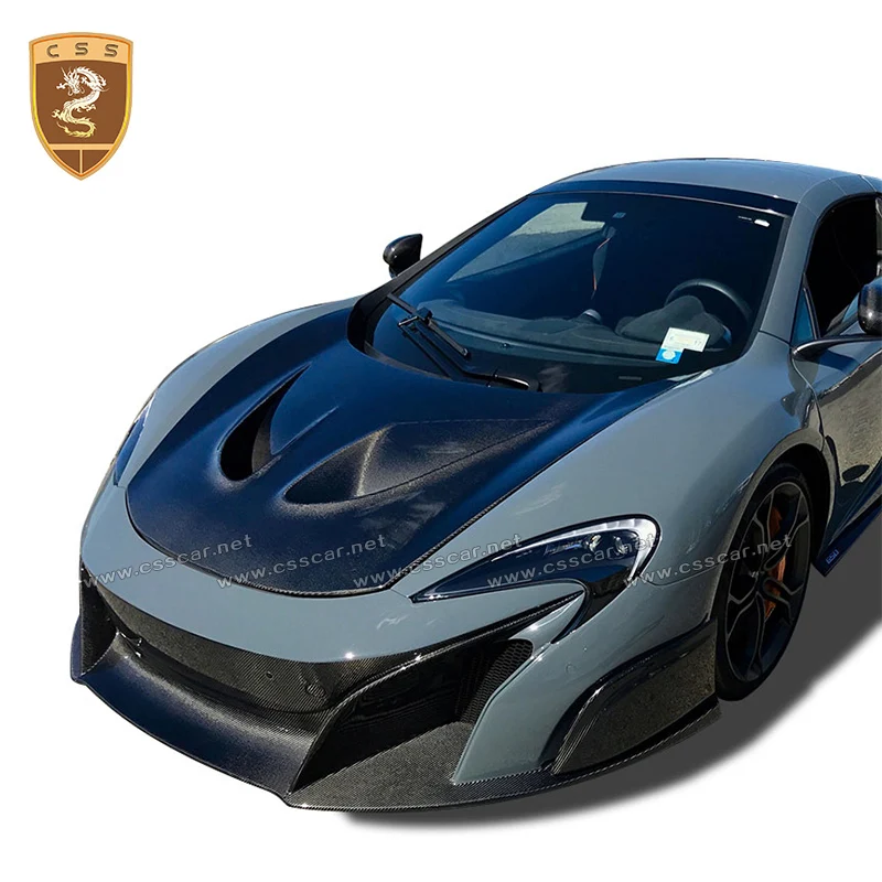 

Factory Price For Mclaren 650s MP4 High Quality Real Double Carbon Fiber Engine Hood Covers For Mclaren 2014-2016