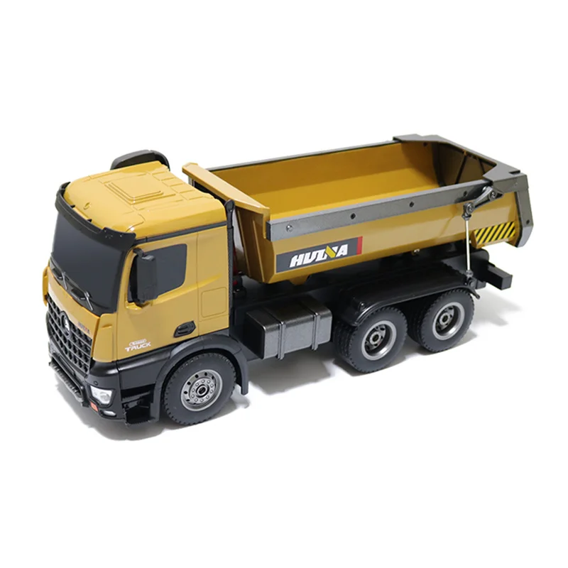 HUINA игрушки 1573 573 1/14 10CH сплав RC самосвал Инженерная строительная машина