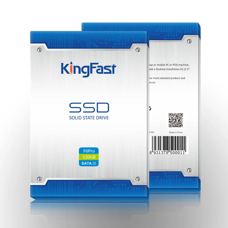 F6Pro Kingfast Металл 2 5 &quotвнутренний 120 ГБ SSD SATAIII 6 ГБ/сек. твердотельный жесткий диск
