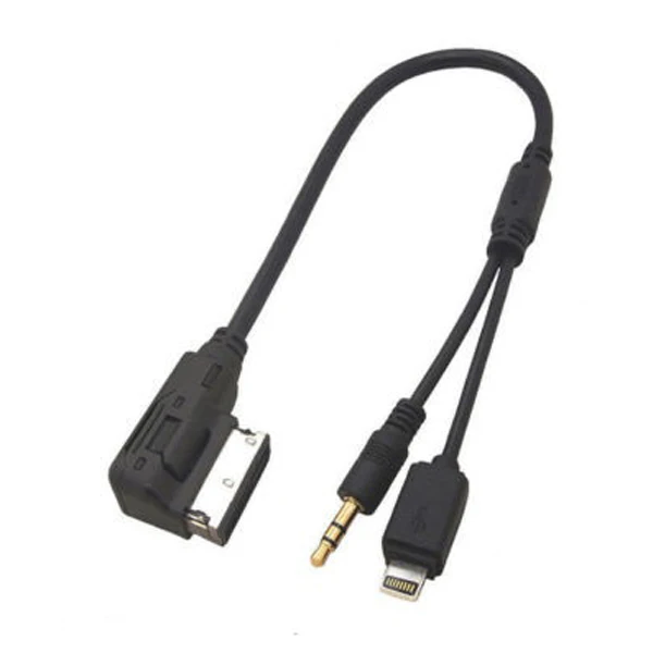 Новый автомобильный Стайлинг AMI MDI MMI 3 5 мм AUX кабель адаптер сопряжения для iPod iPhone