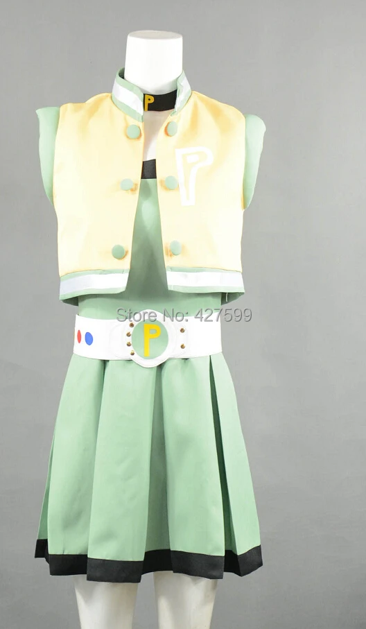 Маскарадный костюм Powerpuff для девочек Z Kaoru Matsubara Buttercup бесплатная доставка|cosplay