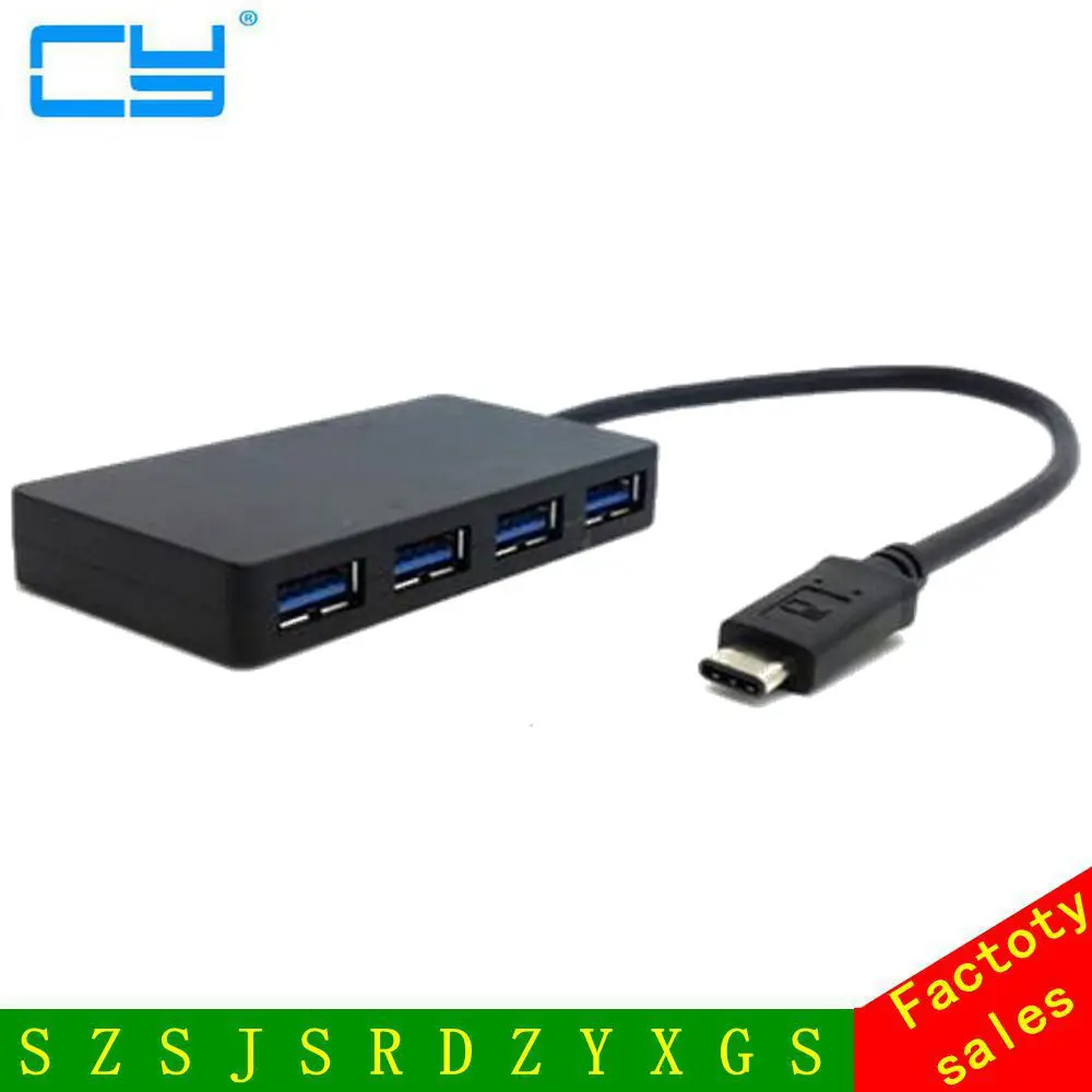 Новое поступление itop USB 3.1 Тип c C несколько 4 Порты и разъёмы хаб для портативных ПК