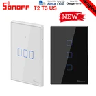Пульт дистанционного управления Sonoff T2 T3US 120, 123, TX, 433 МГц
