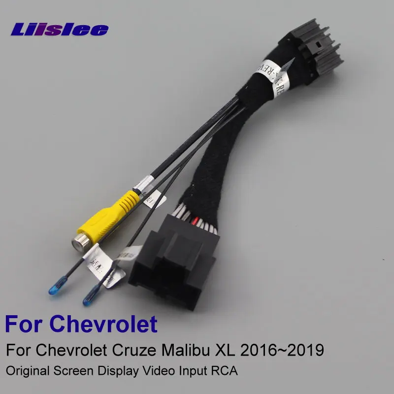 Автомобильная камера заднего вида RCA адаптер провода 20 контактов для Chevrolet Cruze Malibu
