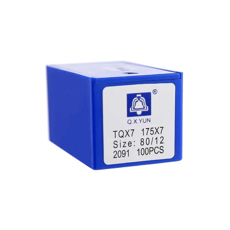 100 шт. TQX7 TQ7 175X7 90/14#16#18#11#12#9# QXYUN швейные иглы аксессуары для промышленной швейной машины - Цвет: 12
