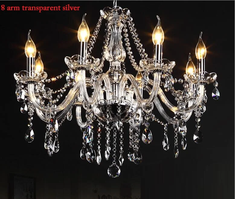 Современные хрустальные люстры K9 потолочные светильники e14