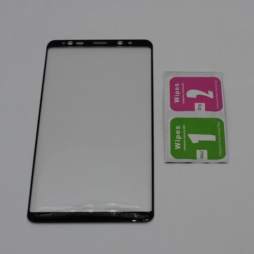 Закаленное стекло с полным покрытием 2 шт./лот защитная пленка для Samsung Galaxy note 8 n950