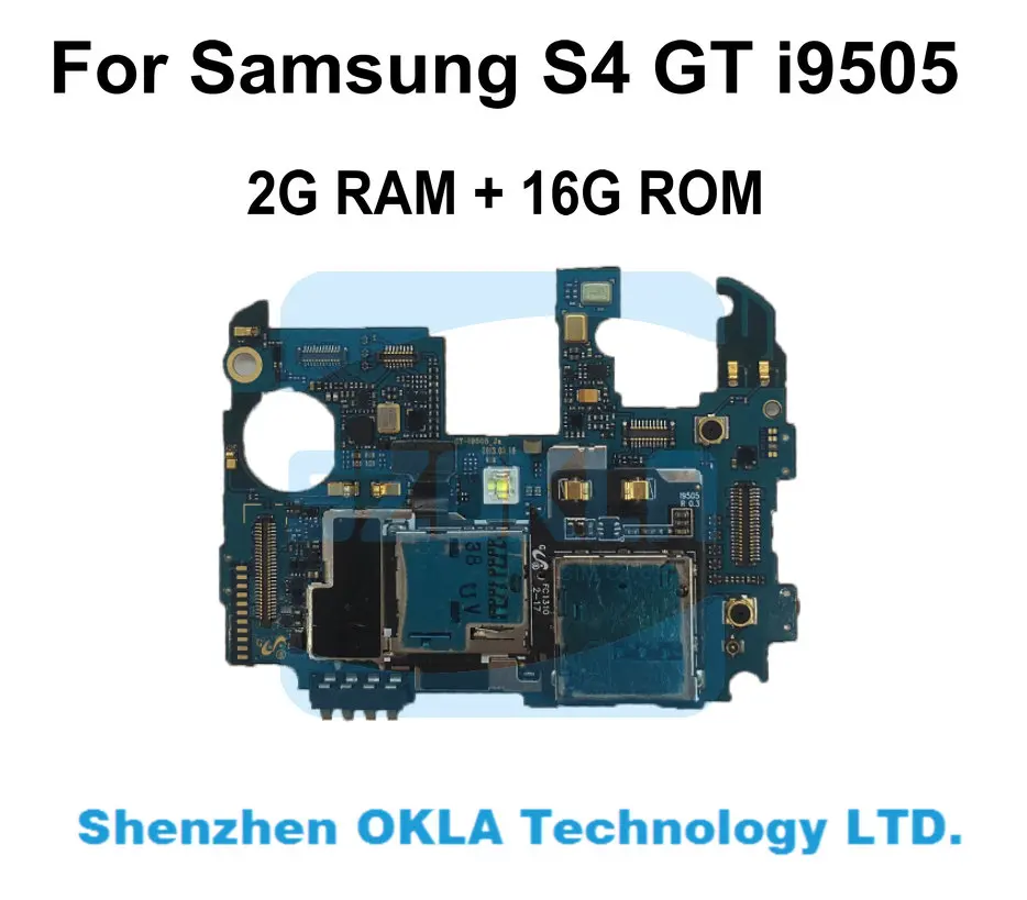 Разблокированная материнская плата Samsung Galaxy GT i9505 1 шт. 2 Гб ОЗУ 16 ПЗУ | Мобильные