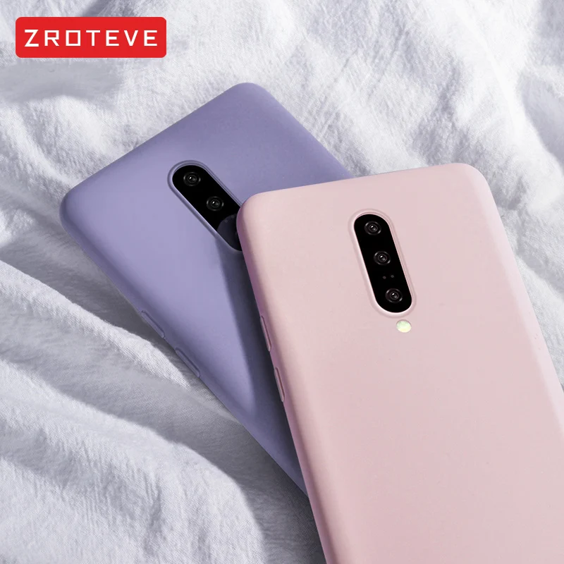 ZROTEVE чехол OnePlus 7 Pro тонкий из ТПУ мягкий One Plus жидкий силиконовый задняя крышка