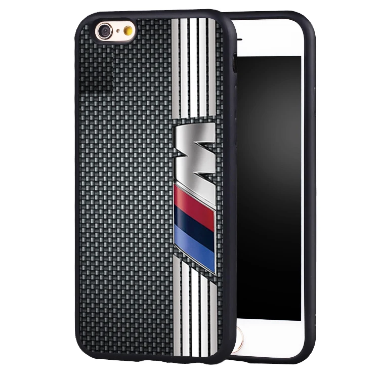 Soft TPU Silicone Protective case Cover For iPhone X 8 7 7Plus 6 6S Plus 5 5S 5C SE Slim bmw jacket M car logo Back Shell |