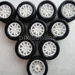 10 шт. J253 Мини 20 мм модель автомобильного колеса с вырезами резиновое пластиковое колесо DIY модель автомобиля Бесплатная доставка Россия